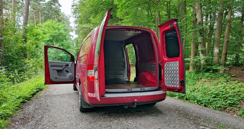 Volkswagen Caddy cena 24000 przebieg: 380402, rok produkcji 2008 z Żabno małe 56